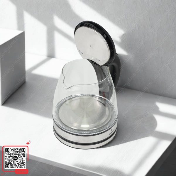 Ấm Siêu Tốc In Logo Công Ty TNHH Sản Xuất Hàng May Mặc Việt Nam 5 am sieu toc qua tang cong doan chat luong cao
