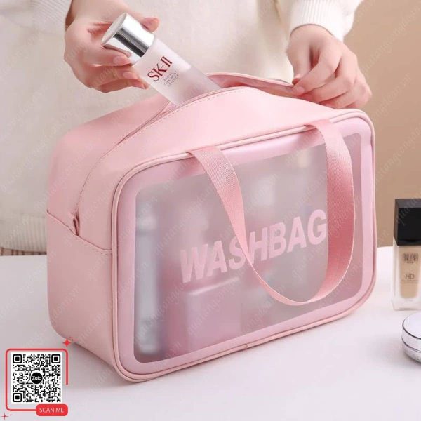 Túi Đựng Mỹ Phẩm Du Lịch Làm Quà 8/3 Cho Nhân Viên Nữ 6 bo 3 tui my pham qua 8 3 y nghia cho nu nhan vien