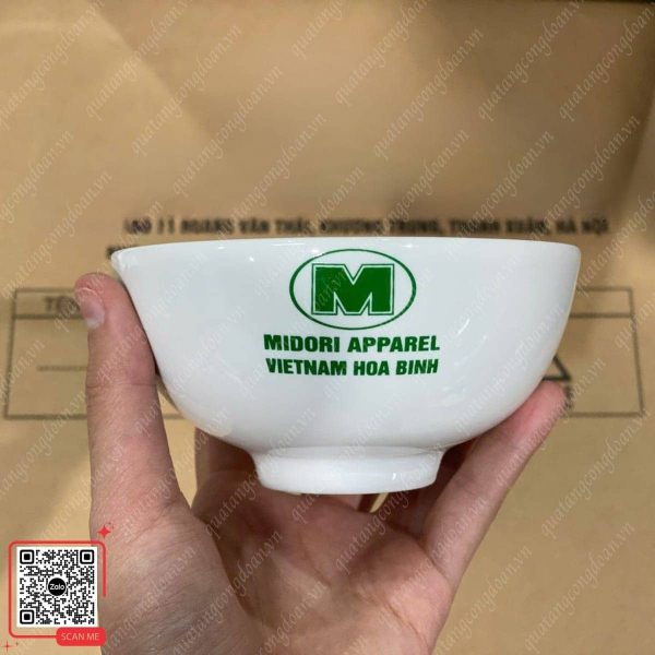 Bộ Bát Đĩa Công Đoàn Midori Tặng Sinh Nhật Công Nhân 5 bo bat dia cong doan midori in logo sinh nhat cong nhan