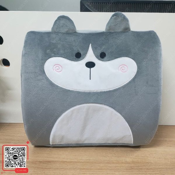 Bộ Chăn Gối Văn Phòng 2in1 Giá Rẻ 8 Bộ chăn gối văn phòng thêu logo công ty
