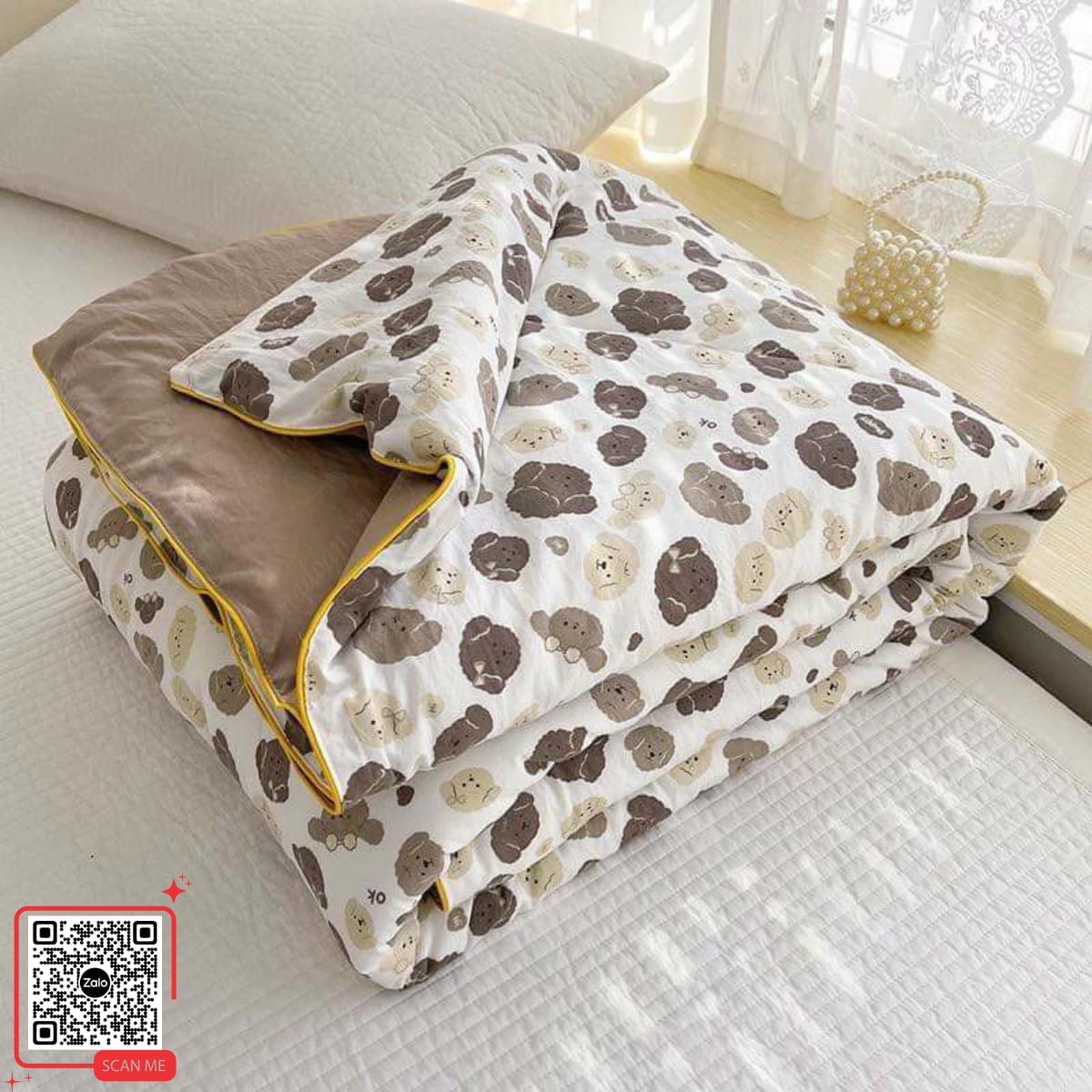 300+ Quà Tặng Sinh Nhật Công Nhân, Người Lao Đông Thiết Thực, Ý Nghĩa 60 Chăn hè cotton quà tặng 1/5