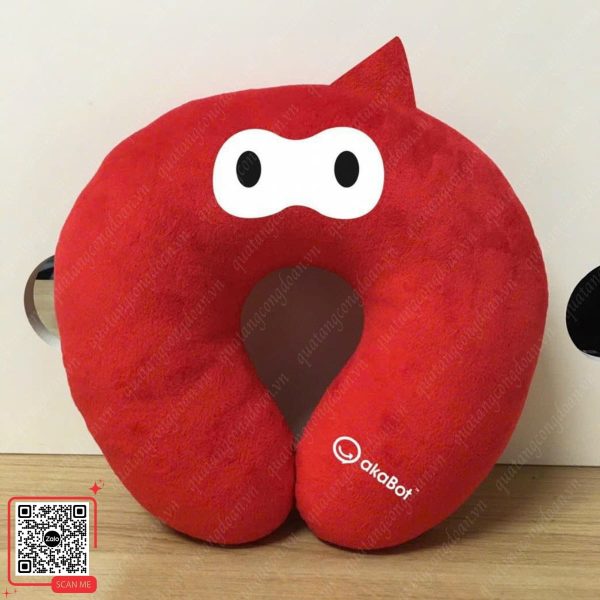 Gối Chữ U Thêu Logo Theo Yêu Cầu 10 Gối cổ chữ U hình con vật