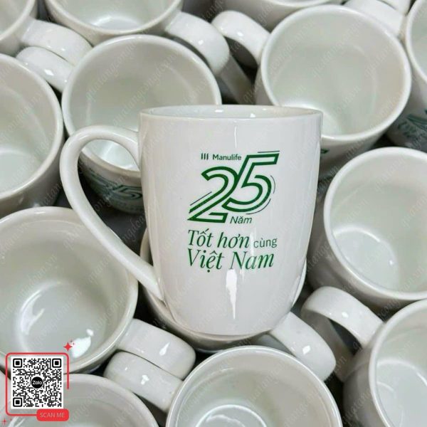Ly Sứ Quà Tặng 20/10 Cho Công Nhân 6 In ly sứ theo yêu cầu giá rẻ
