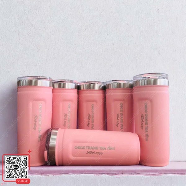 Ly Giữ Nhiệt Quà 20/10 Cho Công Nhân Nữ 5 Ly giữ nhiệt khắc nội dung 20/10