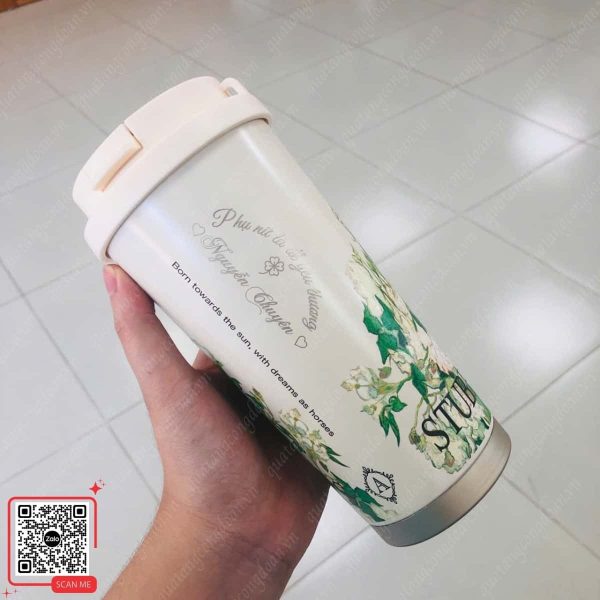 Ly Giữ Nhiệt Quà 8/3 Cho Công Nhân 4 Ly giữ nhiệt quà 8/3 cho nhân viên nữ
