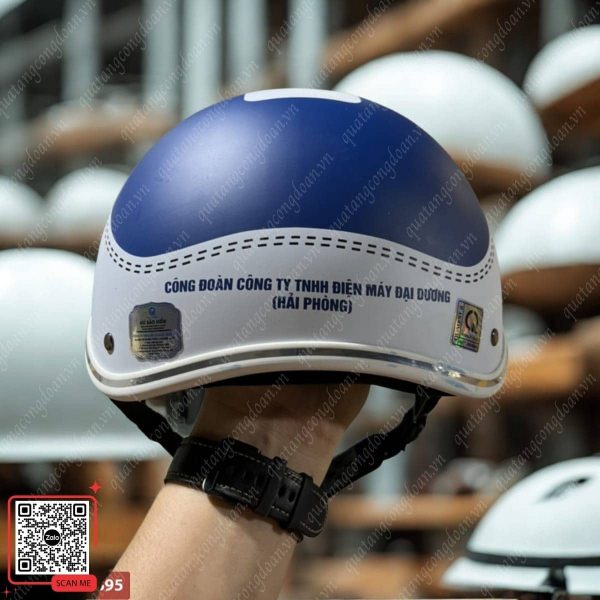Mũ Bảo Hiểm In Logo Công Đoàn 4 Mũ bảo hiểm in logo công đoàn Yazaki Quảng Ninh