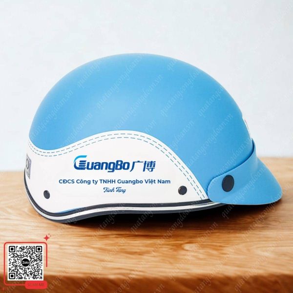 Nón Bảo Hiểm In Logo Công Đoàn Guangbo 4 Nón bảo hiểm in logo công đoàn Guangbo chất lượng cao