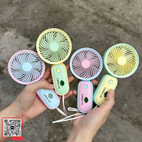 Quạt Điện Cầm Tay In Logo Công Ty 4 Quạt điện cầm tay in logo công ty