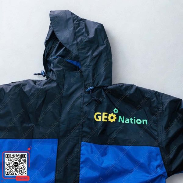 Sản Xuất Áo Mưa In Logo Công Đoàn GEO NATION 6 san xuat ao mua theo yeu cau in logo