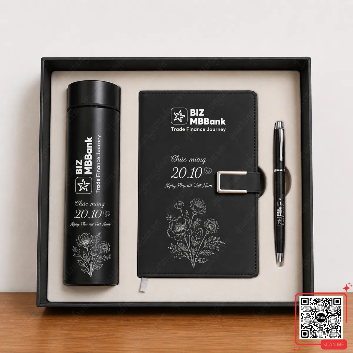 Top 7+ Set Quà Tặng 20/10 Cho Công Nhân, Nhân Viên Đẹp, Ý Nghĩa & Giá Xưởng 52 Set bình giữ nhiệt sổ da bút ký cao cấp 20/10