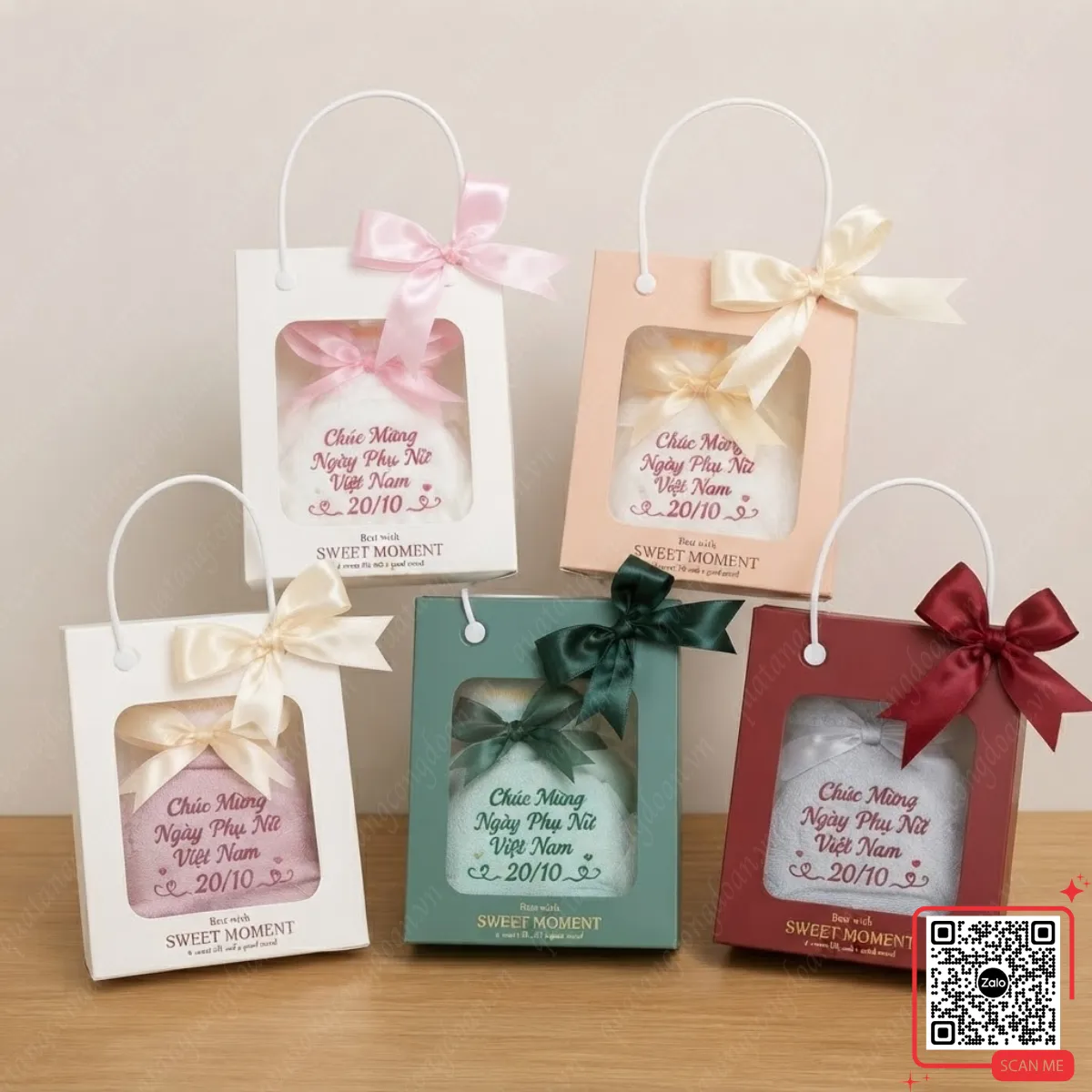 Top 7+ Set Quà Tặng 20/10 Cho Công Nhân, Nhân Viên Đẹp, Ý Nghĩa & Giá Xưởng 3 Set khăn đẹp làm quà tặng 20/10