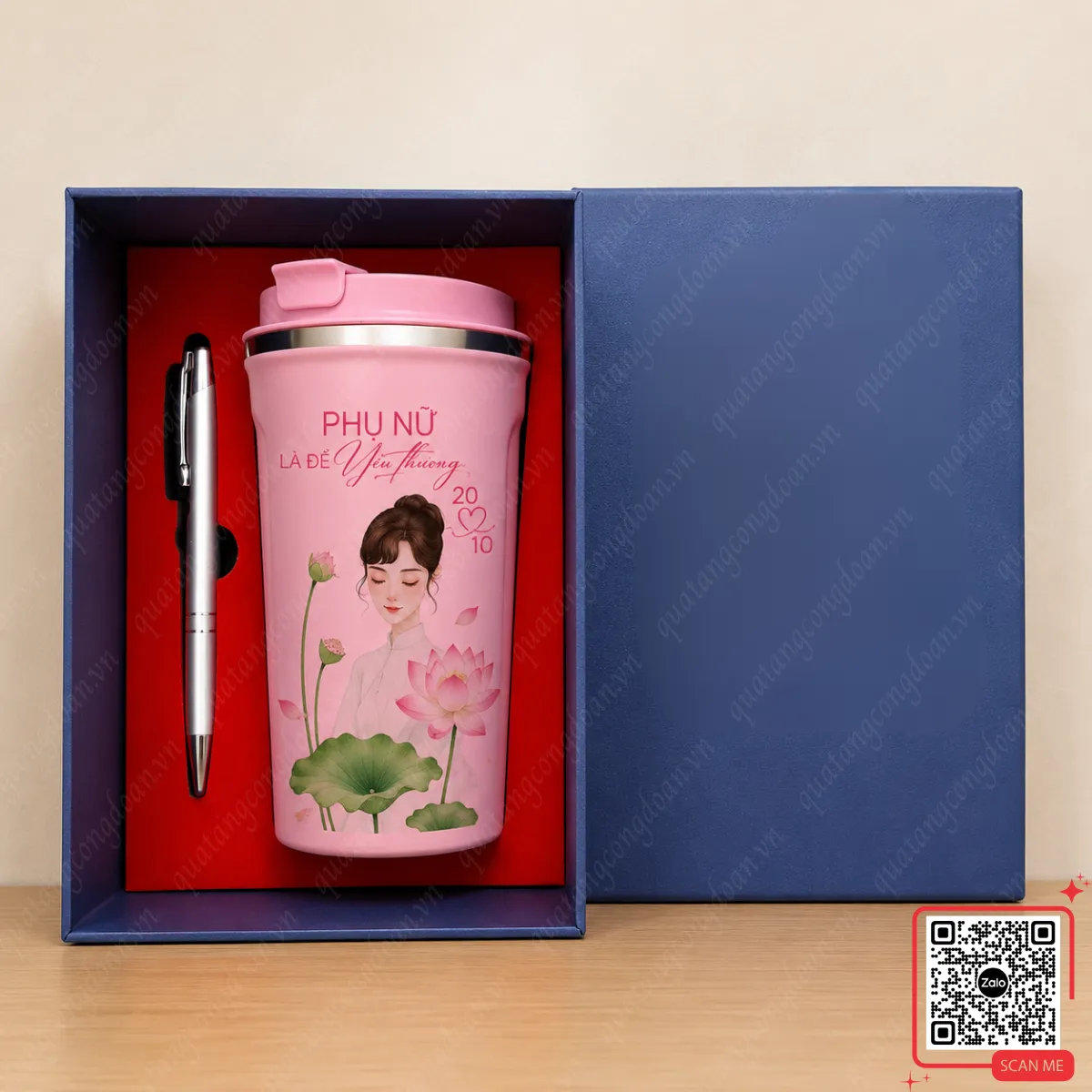 Top 7+ Set Quà Tặng 20/10 Cho Công Nhân, Nhân Viên Đẹp, Ý Nghĩa & Giá Xưởng 57 Set ly giữ nhiệt bút ký Công đoàn 20/10