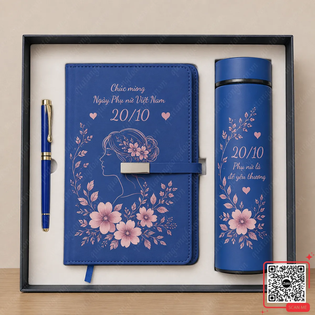 Top 7+ Set Quà Tặng 20/10 Cho Công Nhân, Nhân Viên Đẹp, Ý Nghĩa & Giá Xưởng 48 Set quà 20/10 bình giữ nhiệt sổ da bút ký