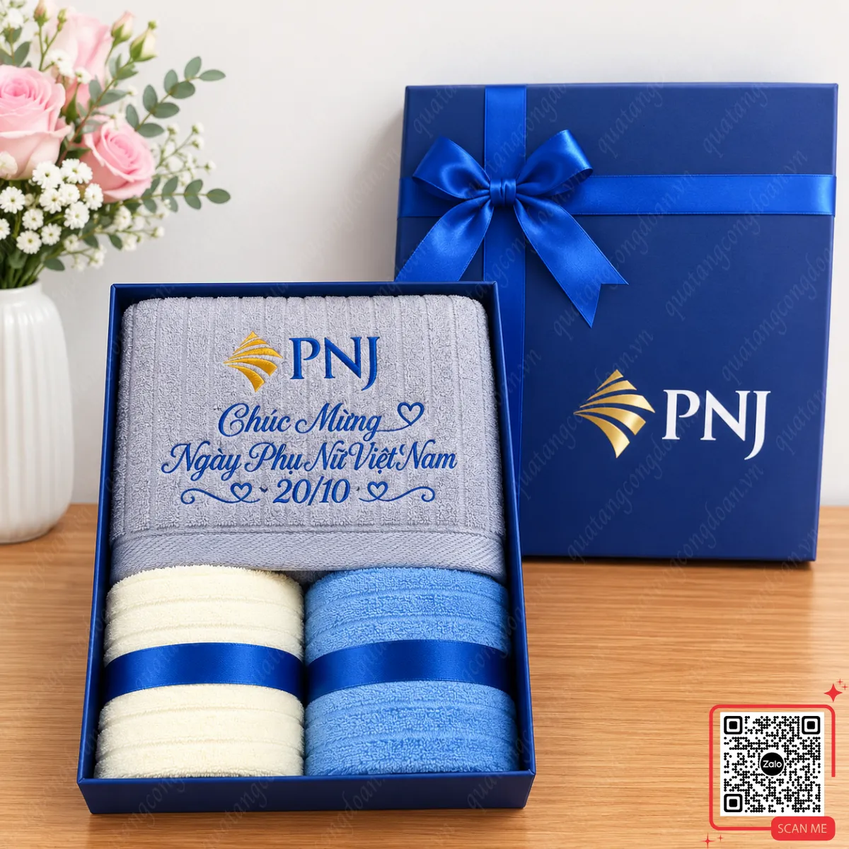 Top 7+ Set Quà Tặng 20/10 Cho Công Nhân, Nhân Viên Đẹp, Ý Nghĩa & Giá Xưởng 5 Set quà 20/10 khăn cao cấp