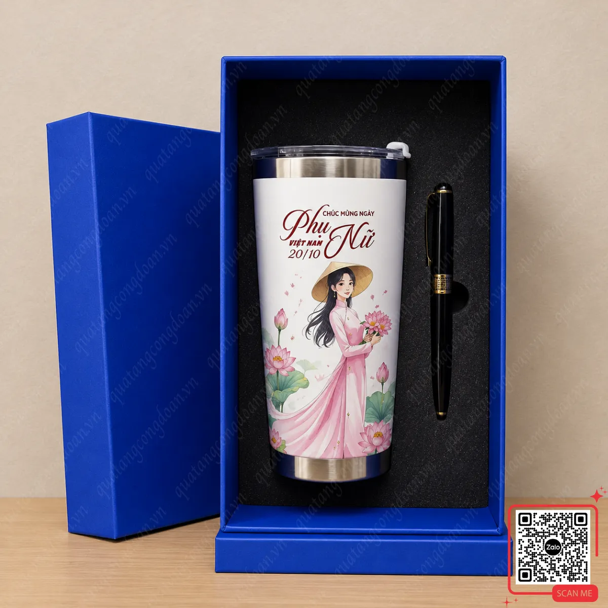 Top 7+ Set Quà Tặng 20/10 Cho Công Nhân, Nhân Viên Đẹp, Ý Nghĩa & Giá Xưởng 54 Set quà 20/10 ly giữ nhiệt kèm bút ký