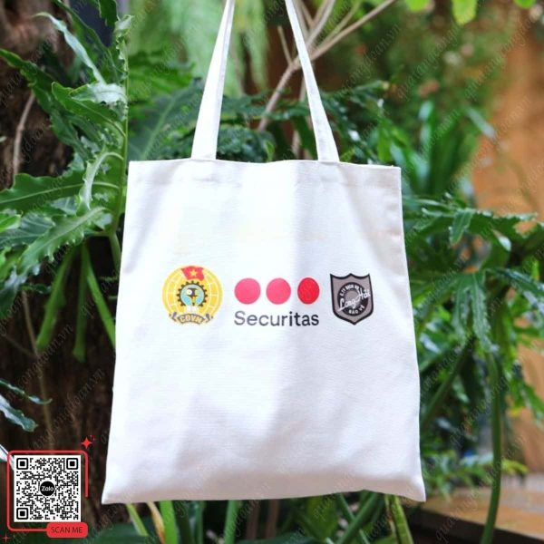 Túi Vải Canvas In Logo Công Đoàn 4 Túi canvas in logo công đoàn giá rẻ