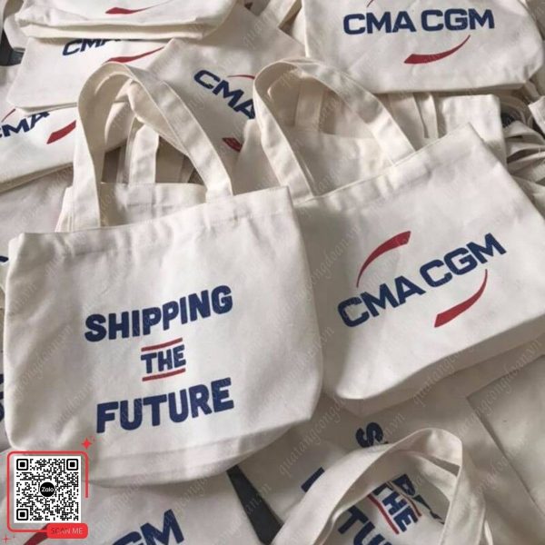 Túi Vải Canvas In Logo Công Đoàn 5 Túi canvas in logo theo yêu cầu