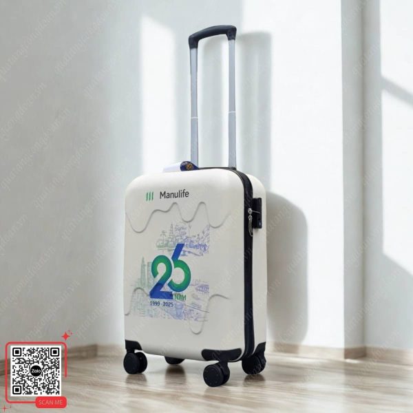 Vali Size 20 Inch In Logo Công Ty Bảo Hiểm ManuLife 4 Vali in logo công ty cao cấp