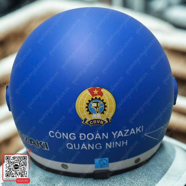 Mũ Bảo Hiểm In Logo Công Đoàn 5 Mũ bảo hiểm in logo công đoàn Yazaki Quảng Ninh