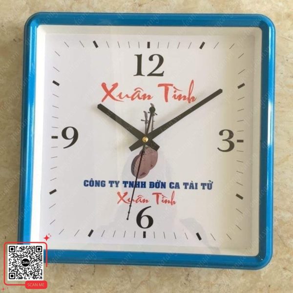 Đồng Hồ Treo Tường Hình Vuông 9 Đồng hồ treo tường giá rẻ