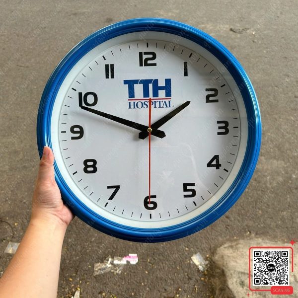 Đồng Hồ Treo Tường In Logo TTH Hospital 4 Đồng hồ treo tường in logo TTH Hospital