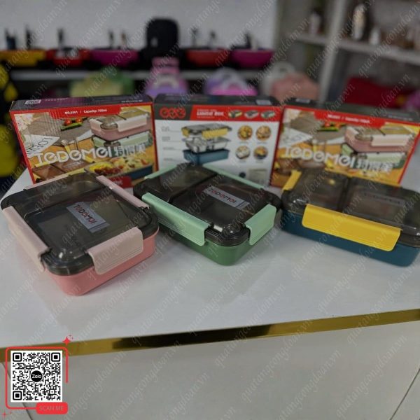 Hộp Đựng Cơm Giữ Nhiệt Giá Rẻ 2 Ngăn Bằng Thép Không Gỉ 7 hop com giu nhiet 2 ngan gia re