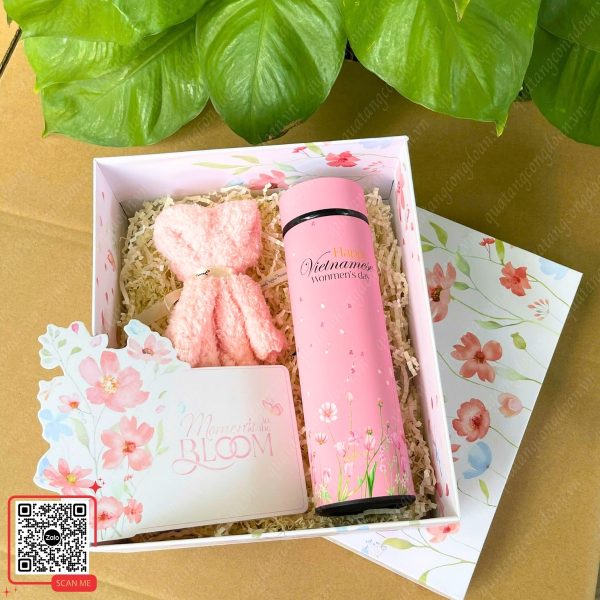 Set Quà Tặng 20/10 Cho Nhân Viên Nữ Công Ty - Giá Rẻ, In Logo 4 Set quà tặng 20/10 cho nhân viên nữ công ty