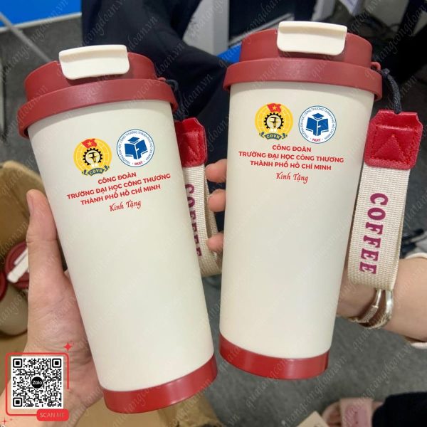 Ly Giữ Nhiệt Làm Quà Tặng Đại Hội Chi Bộ Công Đoàn Trường Đại Học Công Thương 7 Ly giữ nhiệt quà lưu niệm Đại hội Công đoàn Trường Đại học Công Thương.