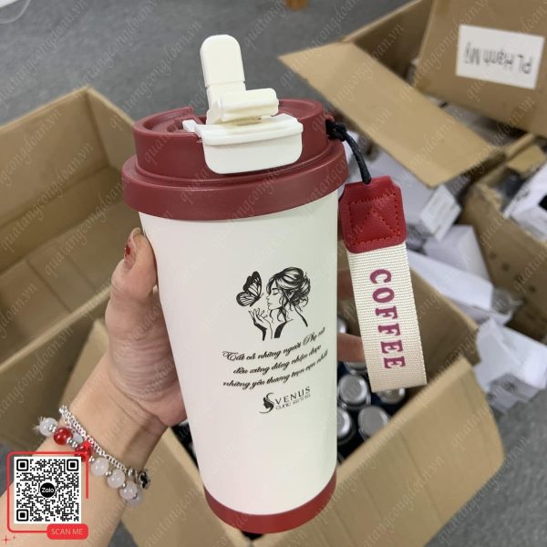 Ly Giữ Nhiệt In Logo Venus - In Thông Tin Theo Yêu Cầu 6 Ly giữ nhiệt quà tặng 8/3 giá rẻ