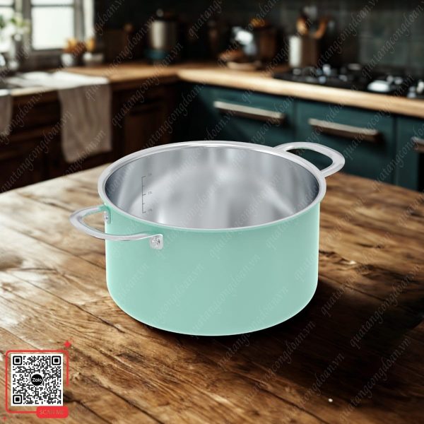 Bộ 3 Nồi Inox Sunhouse Cao Cấp 8 tay cam quai noi sunhouse cach nhiet an toan