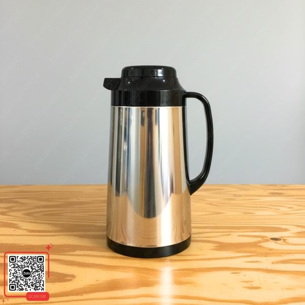 Phích Giữ Nhiệt Inox In Logo Công Đoàn SR Tech 5 phich giu nhiet in logo sr tech