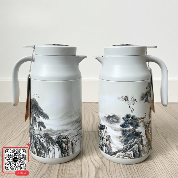 Phích Giữ Nhiệt Rạng Đông 1,5L In Logo Công Đoàn 5 Phích giữ nhiệt Rạng Đông 1,5l tặng công nhân