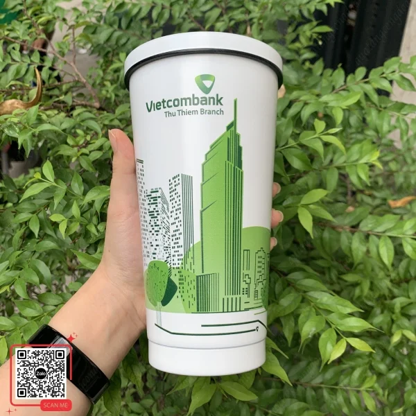Ly Giữ Nhiệt In Logo Ngân Hàng Vietcombank 4 Ly giữ nhiệt in logo ngân hàng Vietcombank