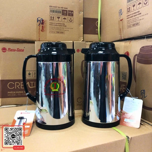 Phích Giữ Nhiệt In Logo Quỹ Tín Dụng Nhân Dân Bạch Long 6 Phích giữ nhiệt Rạng Động in logo quỹ tín dụng bạch long