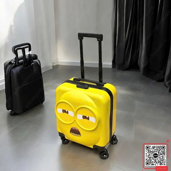 Vali Trẻ Em Hình Nhân Vật Hoạt Hình 8 Vali kéo trẻ em hình Minion màu vàng