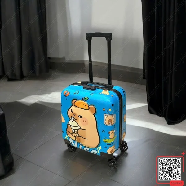 Vali Trẻ Em Hình Nhân Vật Hoạt Hình 5 Vali trẻ em hình Capybara