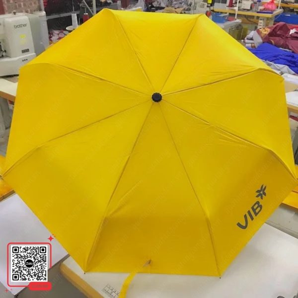 Ô Cầm Tay Màu Vàng In Logo Ngân Hàng VIB 4 Ô cầm tay in logo ngân hàng VIB màu vàng