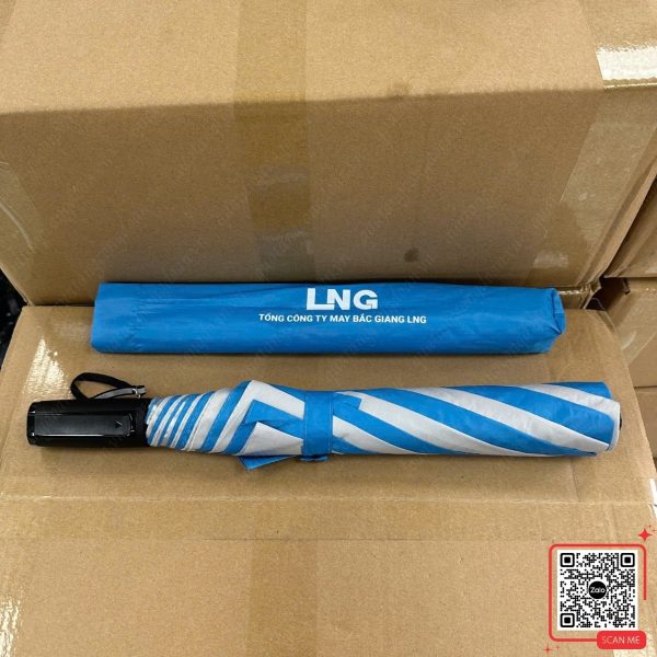 Ô Cầm Tay In Logo Công Ty LNG 5 Ô gấp cầm tay in logo công ty LNG Bắc Giang