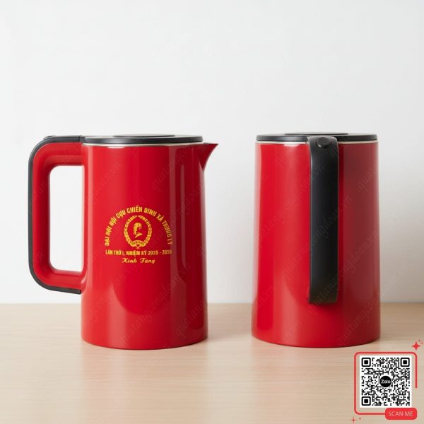 Ấm Siêu Tốc Đại Hội Cựu Chiến Binh Xã Trung Lý 4 Quà tặng đại hội Cựu Chiến binh ấm siêu tốc