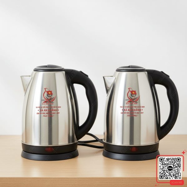 Ấm Siêu Tốc Đại Hội Đoàn TNCS Xã An Khánh 4 Quà tặng đại hội Đoàn TNCS ấm siêu tốc in logo
