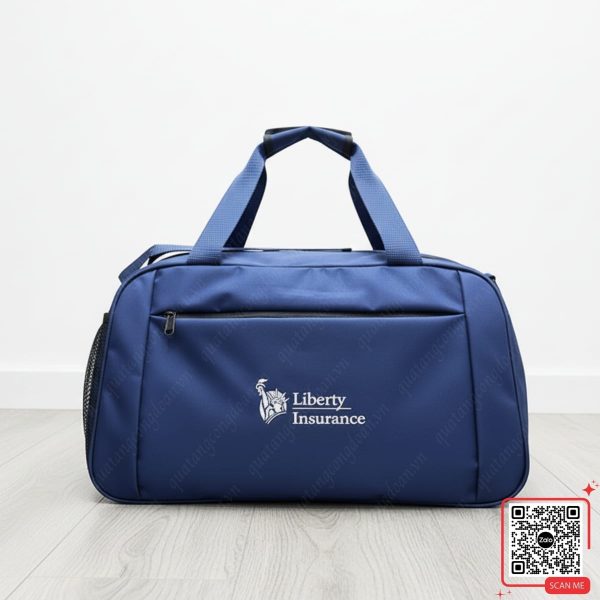 Túi Du Lịch Bảo Hiểm Nhân Thọ Liberty 3 Túi trống thể thao logo Liberty Insurance