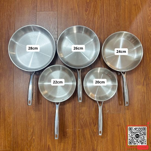 Chảo Inox Quà Tặng 30/4 - 1/5 Cho Công Nhân 11 Chảo inox 28 cm quà tặng công đoàn 30/4