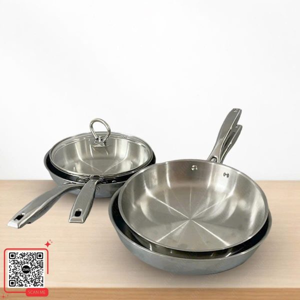 Chảo Inox Quà Tặng 30/4 - 1/5 Cho Công Nhân 7 Chảo nhôm inox sâu lòng quà tặng công nhân 30/4