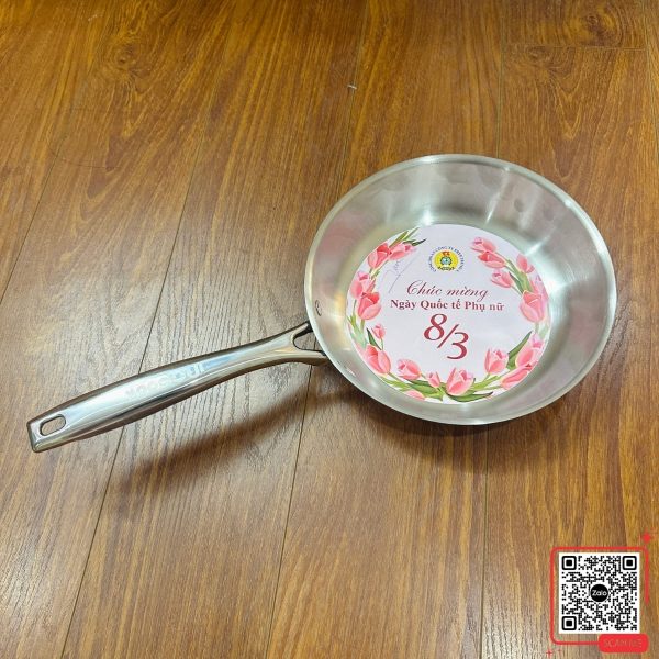 Chảo Inox Quà Tặng 30/4 - 1/5 Cho Công Nhân 3 Chảo inox quà tặng 8/3 cho công nhân