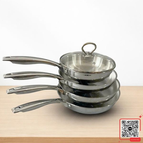 Chảo Inox Quà Tặng 30/4 - 1/5 Cho Công Nhân 6 Chảo inox quà tặng thiết thực cho công nhân