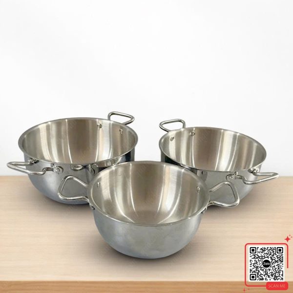 Bộ Nồi Bầu Inox Quà Tặng 1/5 Cho Người Lao Động 6 Nồi bầu inox quà tặng 1/5