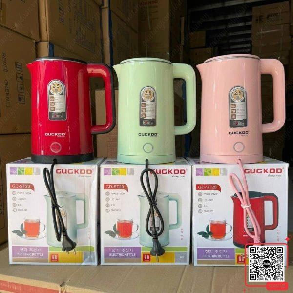 Ấm Siêu Tốc GUKDD 2.5L Giá Rẻ 7 Ấm đun nước siêu tốc GUGKDD 2.5L thiết kế bền đẹp dễ sử dụng