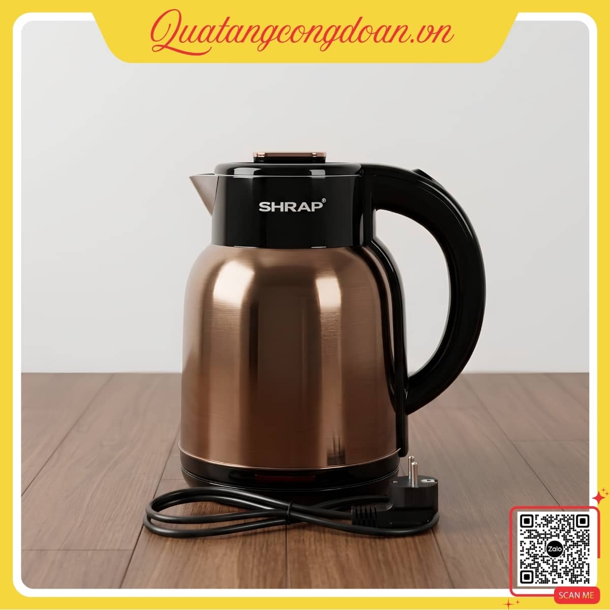 am-sieu-toc-sharp-3l Ấm siêu tốc Sharp 3L dung tích lớn phù hợp gia đình đông người