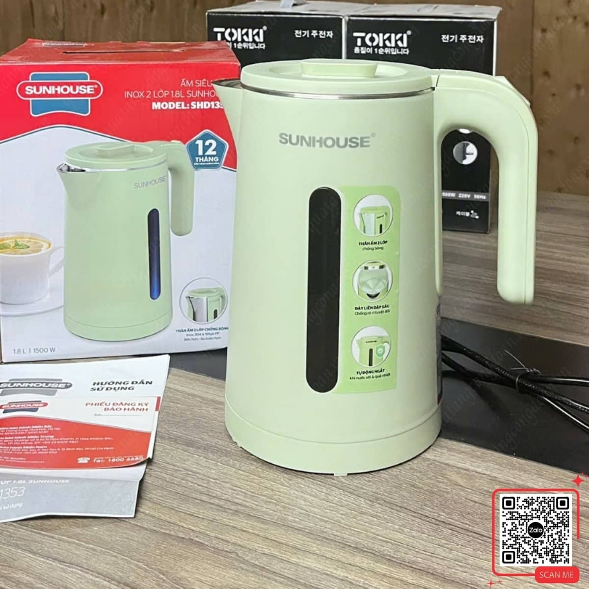 am-sieu-toc-sunhouse-1-8l-mau-xanh-la Ấm siêu tốc Sunhouse 1.8L màu xanh lá thiết kế hiện đại đun nước nhanh