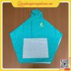 Áo Mưa Cánh Dơi Màu Xanh Ngọc In Logo Gold Fish 2 Áo mưa cánh dơi màu xanh ngọc in logo Gold Fish làm quà tặng quảng cáo doanh nghiệp